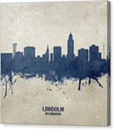 Lincoln Nebraska Skyline #23 Canvas Print
