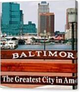 Baltimore  #24 Canvas Print