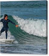 Playa Bruja Surfing #27 Canvas Print