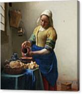 The Milkmaid Canvas Print