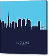 Auckland New Zealand Skyline #29 Canvas Print