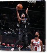 Chicago Bulls V Brooklyn Nets #3 Canvas Print