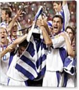 Fussball: Em 2004 In Portugal Finale Por-gre 0:1 #3 Canvas Print