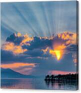 Lake Chapala Sunsets #3 Canvas Print