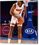 Miami Heat v Philadelphia 76ers Canvas Print