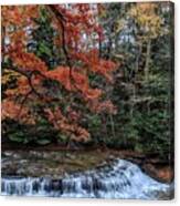 Quarry Rock Falls In The Fall Canvas Print