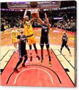 Sacramento Kings V Los Angeles Lakers #3 Canvas Print