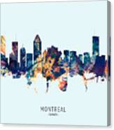 Montreal Canada Skyline #30 Canvas Print