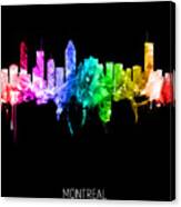 Montreal Canada Skyline #32 Canvas Print