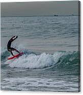Playa Bruja Surfing #34 Canvas Print