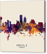Knoxville Tennessee Skyline #36 Canvas Print