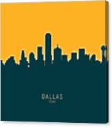 Dallas Texas Skyline #37 Canvas Print