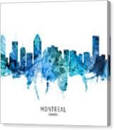 Montreal Canada Skyline #39 Canvas Print