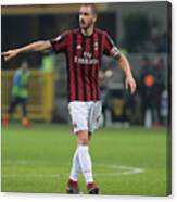 Ac Milan V Hellas Verona Fc - Tim Cup #4 Canvas Print