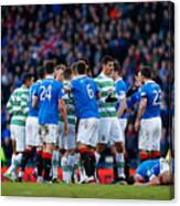 Celtic V Rangers - Scottish League Cup Semi-final #4 Canvas Print