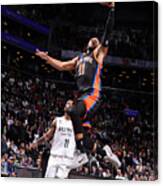 New York Knicks V Brooklyn Nets #4 Canvas Print