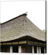 Old Japanese House #4 Canvas Print