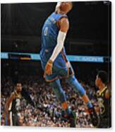 Russell Westbrook Canvas Print