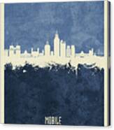 Mobile Alabama Skyline #40 Canvas Print