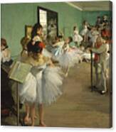 The Dance Class Canvas Print