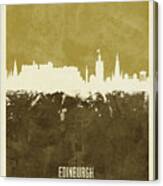 Edinburgh Scotland Skyline #49 Canvas Print