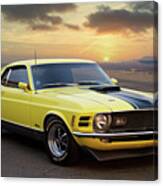 1970 Ford Mustang Mach 1 #5 Canvas Print