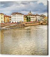 Cityscape Of Florence #5 Canvas Print