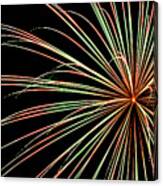 Fireworks In Romeoville, Illinois Canvas Print