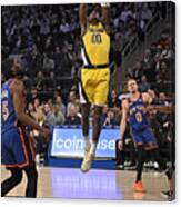 Indiana Pacers V New York Knicks #5 Canvas Print