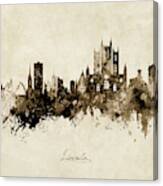 Lincoln England Skyline #5 Canvas Print