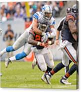 Nfl: Oct 02 Lions At Bears #5 Canvas Print