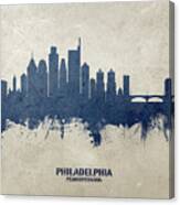 Philadelphia Pennsylvania Skyline #57 Canvas Print