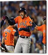 George Springer #6 Canvas Print