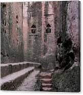 Lalibela Ancient Rock-hewn Monolithic Churches Landmark Heritage #6 Canvas Print