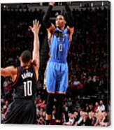Russell Westbrook #6 Canvas Print