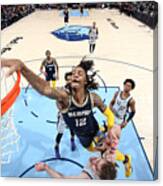 San Antonio Spurs V Memphis Grizzlies Canvas Print