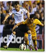 Valencia Cf V Malaga Cf - La Liga #6 Canvas Print