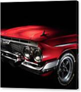 '61 Impala Three Qtr #61 Canvas Print