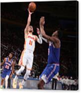 2021 Nba Playoffs - Atlanta Hawks V New York Knicks #7 Canvas Print