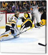Boston Bruins V Pittsburgh Penguins #7 Canvas Print