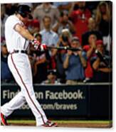 Chipper Jones #7 Canvas Print