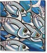 7 From 3 Fish Canvas Print