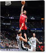 Houston Rockets V San Antonio Spurs #7 Canvas Print