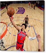 Orlando Magic V Detroit Pistons Canvas Print