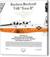 Raytheon Beechcraft T-6b Texan Ii #7 Canvas Print