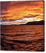 Tahoe Sunset #7 Canvas Print