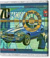 70 Chevy / Amt Camaro Canvas Print