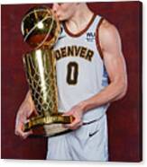 2023 Nba Finals - Denver Nuggets Championship Portraits #8 Canvas Print
