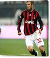 Ac Milan V Genoa Cfc - Serie A #8 Canvas Print