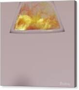801 Lamp Shade Waves Canvas Print
